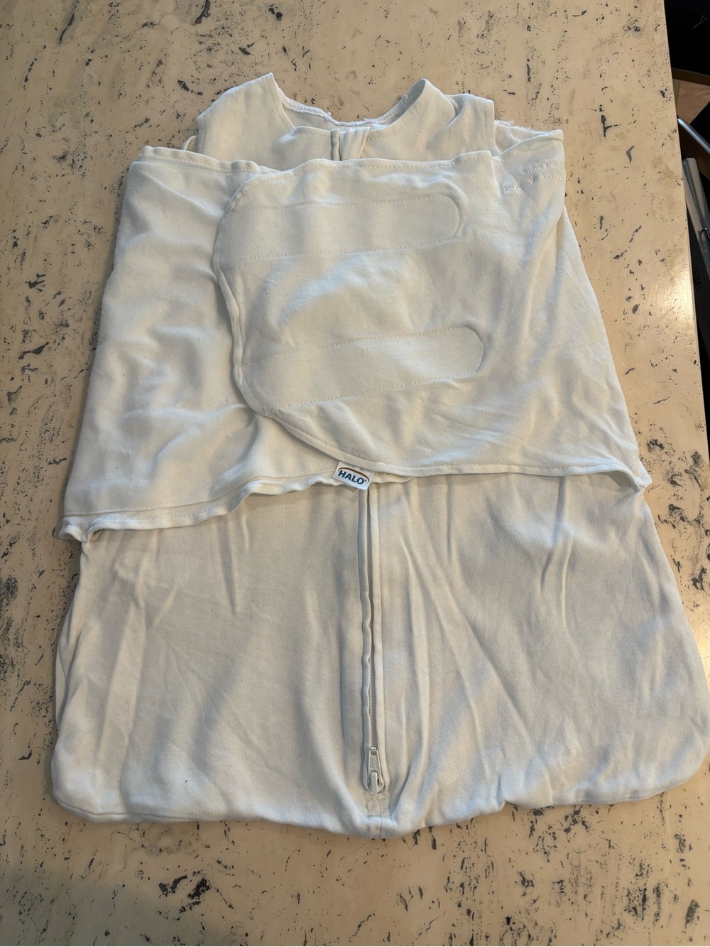 Halo White Infant Sleep Sack Swaddle